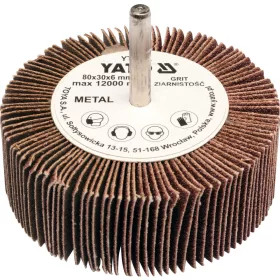 YATO Brúsny kotúč 80X30X6MM P120 (YT-83375)