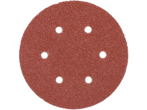 YATO Brúsny kotúč so suchým zipsom Ø=150 mm, P40, 6 otvorov pre YT-09739,-09740, 50 ks (YT-834581)