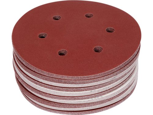 YATO Brúsny kotúč VELCRO 6 otvorov P180 150mm 50ks (YT-834587)