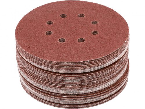 YATO Brúsny kotúč VELCRO 8 otvorov P40 150mm 50ks (YT-834591)