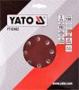YATO BRÚSNY PAPIER NA SADROKARTÓNU 180MM P80 (YT-83462)