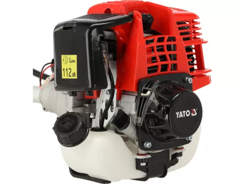 YATO Štvortaktný benzínový krovinorez 0,8 kW, 31 cm³, príslušenstvo 4 v 1 (YT-85004)