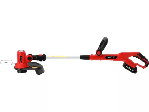 YATO akumulátorová strunová kosačka 18 V, 2 Ah, bezuhlíkový motor (YT-85019)