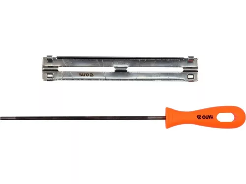 YATO Vodítko s pilníkom na ostrenie reťazí Ø4,5 x 250 mm (YT-85031)