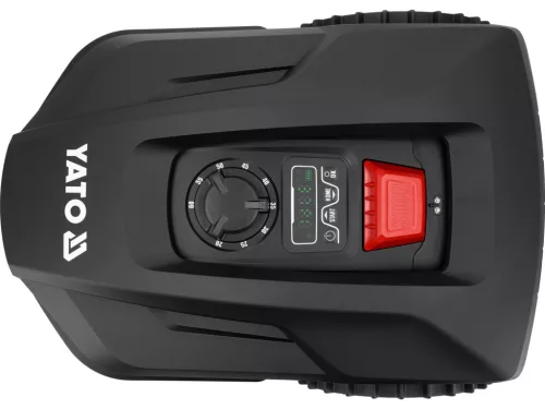 YATO robotická kosačka do 1000 m², Wi‑Fi / Bluetooth ovládanie, 20 V 5 Ah (YT-852093)