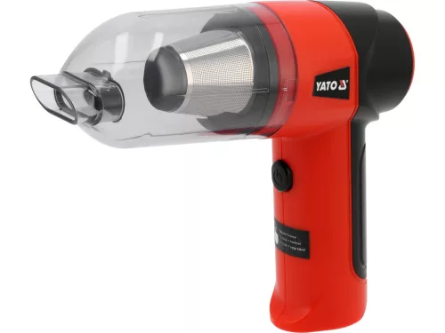 YATO bezdrôtový autovysávač a mini kompresor 7,4 V, sada (YT-85687)