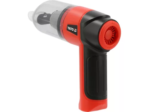 YATO bezdrôtový autovysávač a mini kompresor 7,4 V, sada (YT-85687)