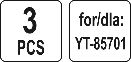 YATO TAŠKA DO VYSÁVAČA 3KS PRE YT-85701 (YT-85731)