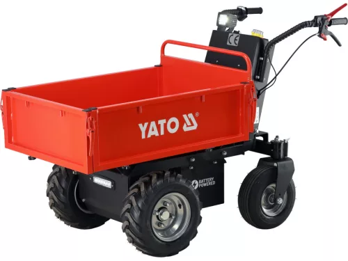 YATO Elektrický (akumulátorový) prepravný vozík, 48 V, 1000 W, nosnosť 500 kg (YT-86120)