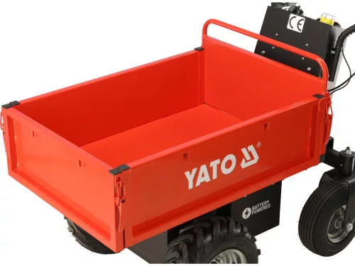 YATO Elektrický (akumulátorový) prepravný vozík, 48 V, 1000 W, nosnosť 500 kg (YT-86120)