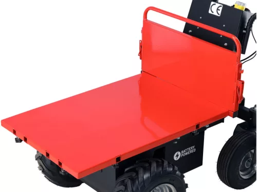 YATO Elektrický (akumulátorový) prepravný vozík, 48 V, 1000 W, nosnosť 500 kg (YT-86120)