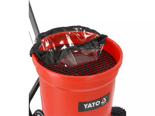 YATO Rotujúci záhradný rozmetávač / sejací stroj – nosnosť 25 kg (YT-86715)