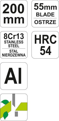 YATO nožnice záhradnícke (YT-8791)