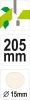 YATO Nožnice záhradnícke 205mm (priemer do 15mm) šikmý strih (YT-8800)