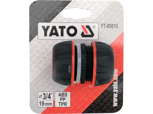 YATO Opravná spojka na hadicu 3/4”, ABS-PP-TPR (YT-89015)