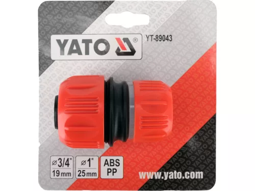 YATO Opravná redukčná spojka na hadicu 1” – 3/4”, ABS-PP (YT-89043)