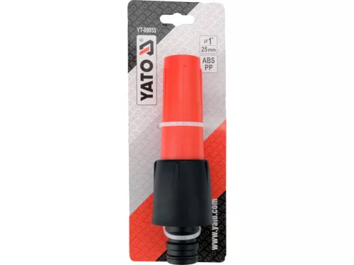 YATO Zavlažovacia dýza 1” pre hadicu, vysoký prietok a nastaviteľný prúd (YT-89055)