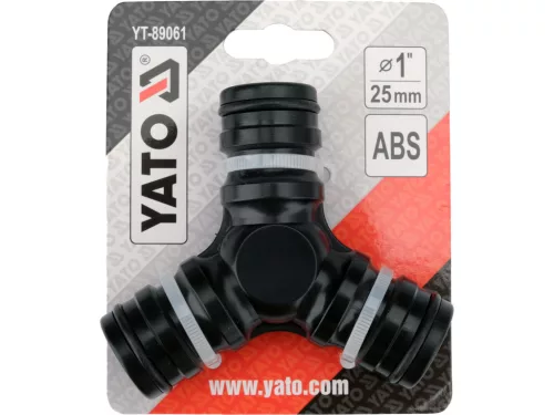 YATO Trojcestný rozdeľovač pre záhradnú hadicu 1” (YT-89061)