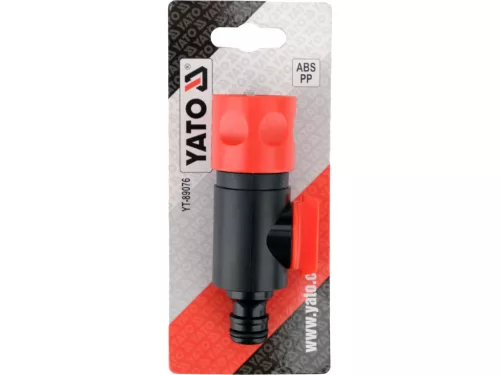 YATO Rýchlospojka s ventilom 1/2” pre zavlažovaciu hadicu (YT-89076)