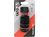 YATO nastaviteľný uhlový rýchlyspojka 1/2” zavlažovacípre hadice (YT-89080