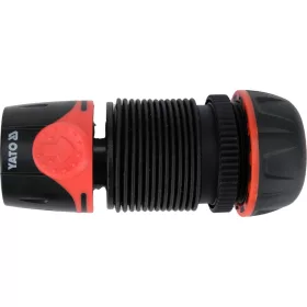  YATO Nastaviteľná uhlová rýchlospojka 3/4” pre záhradnú hadicu (YT-89081)