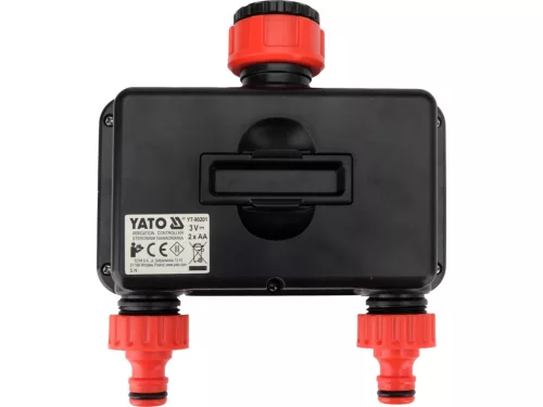 YATO automatický ovládač zavlažovania pre 2 nezávislé zóny