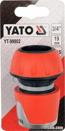 YATO Rýchlospojka hadicová 3/4", ABS plast, 19mm (YT-99802)